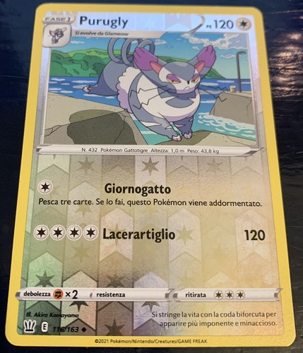 Carta pokemon stili lotta - carta,
