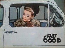 Fiat 600 D depliant brochure