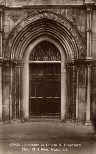 Cuneo città chiesa di san - -,