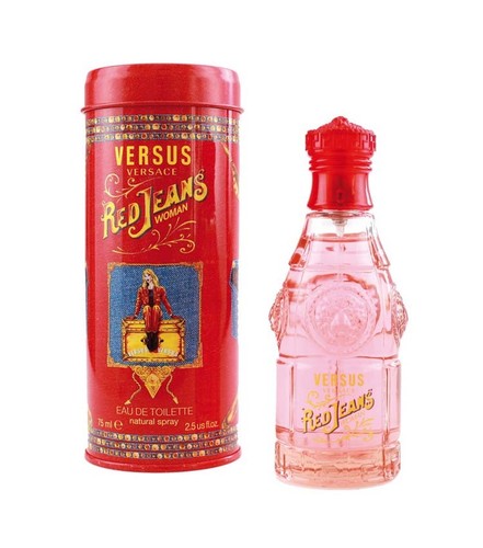 Versus versace red jeans woman - versus,