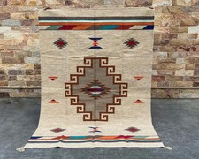 Tappeto Kilim Dhurrie in lana