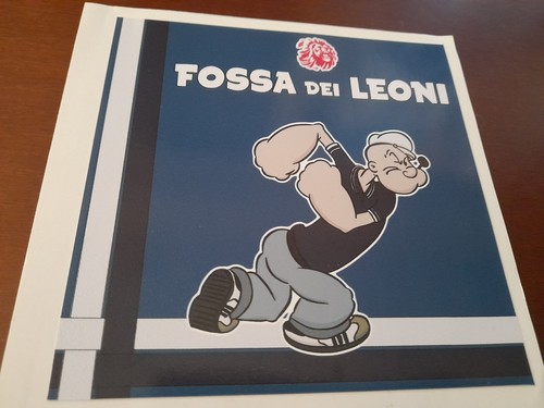 Adesivo sticker ultras fossa - adesivo,