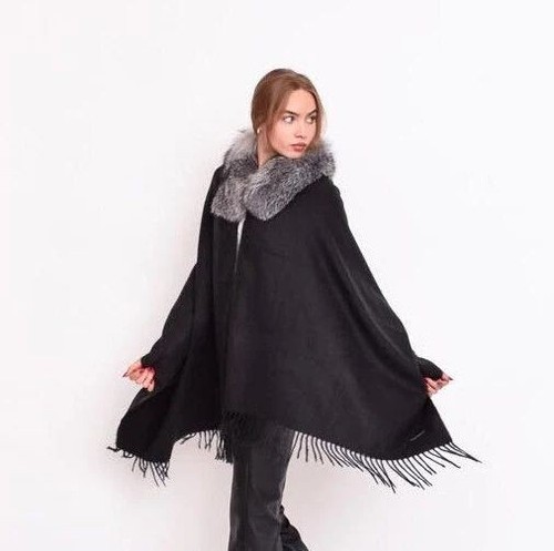 Stola donna lana - in, collo