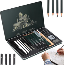 27 Pezzi Kit Disegno