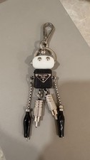 Portachiavi prada robot nero - prada,
