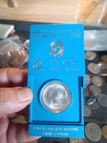 500 lire argento - lire, 1981
