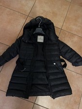 Moncler giubbino piumico cappuccio con tg.6 anni Nero