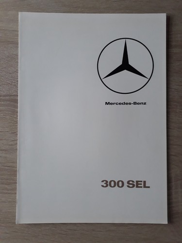 Brochure mercedes 300 sel 1965 - 300,