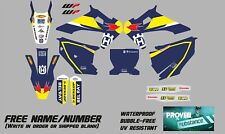 KIT GRAFICA HUSQVARNA 2019 2020 2021 2022 TC FC FS TX 125 250 300 350 450 decalcomania