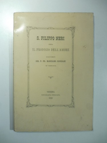 Cicognani filippo neri - s.,