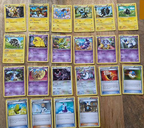 Lotto carte pokemon - lotto, 64
