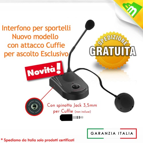 Interfono per reception - interfono,
