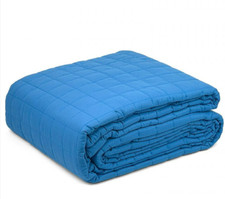 Copriletto trapuntato una piazza Bassetti selene blu