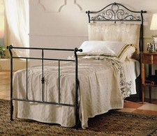 LETTO SINGOLO LETTINO PER CAMERA MATRIMONIALE FERRO BATTUTO
