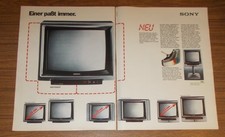 Rara pubblicità vintage SONY