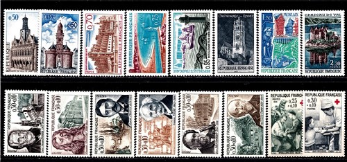 Francia 1966 serie con - 1966,
