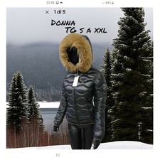 Giubbotto Blauer Donna con Brillantini e Pellicciotto tutte le taglie disponibil