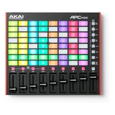Controller Disc Jockey Apc Mini Mkii Black e Red  Akai