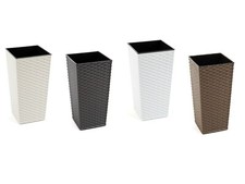 Vaso fioriera a colonna in