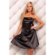 Elegante Raso Fascia Vestito