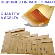 BUSTE POSTALI IMBOTTITE PLURIBALL PER SPEDIZIONI 100-200-500 PZ VARIE MISURE