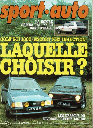 Sport auto 250 1982 las - 250,