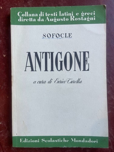 Sofocle antigone enrico - -,