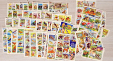 Animali di tutto il Mondo Incomplete Set -26 Stickers Animals Lampo '50s
