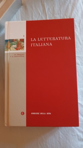 Letteratura italiana - letteratura,