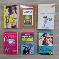 Lotto 6 libri horror gialli