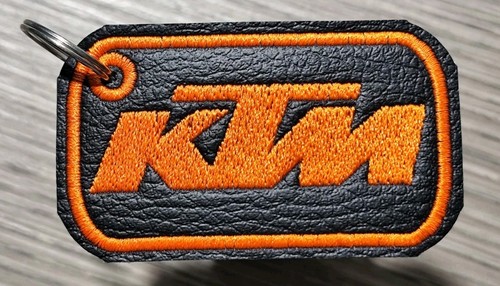 Portachiavi ricamato ktm - portachiavi, in