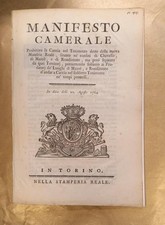 Manifesto proibitivo la Caccia