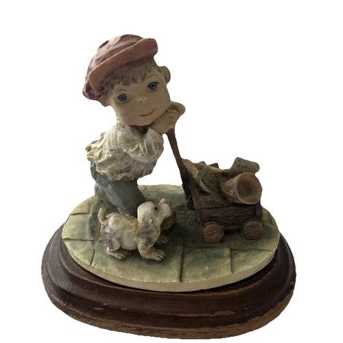 Capodimonte statuina vintage