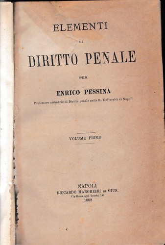 Elementi diritto penale - diritto,