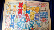 cut out paper dolls vestiti da ritaglio su "corriere dei piccoli" anni '50