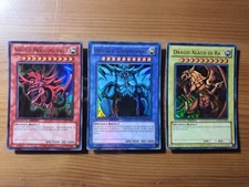 OBELISK + SLIFER + RA - ULTRA RARE - YGLD ITG 01 02 03 - 3 CARDS - YU GI OH