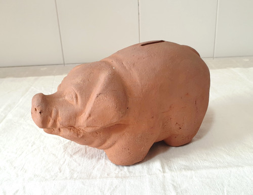 Salvadanaio artigianale - , in