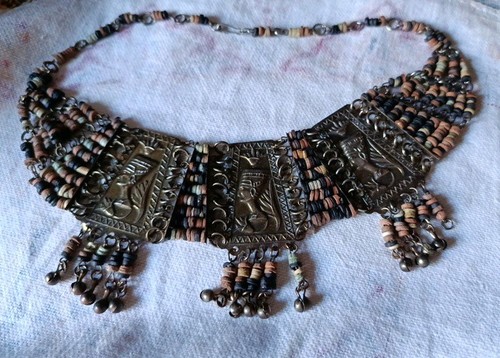 Collana stile egitto con - stile, 3