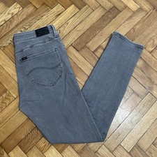 Jeans Lee Da donna Grigi Taglia XL Buone condizioni Skinny 90s