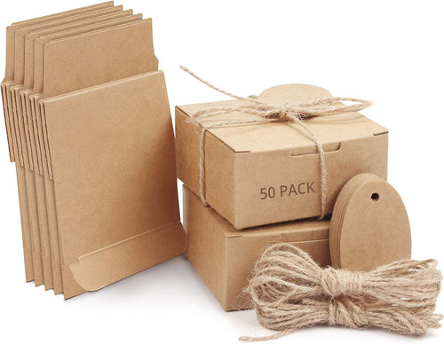 Scatola regalo cartone kraft - regalo,