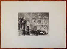 RICCARDO TOMMASI FERRONI acquaforte SENZA TITOLO  (rif 42) 