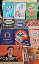 PUBBLICITA' LAME DA BARBA ITALIANE ESTERE - LA PARTE FUSTELLATA DEGLI ESPOSITORI