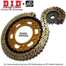 Kit catena DID Stealth 420NZ3 G&B clip per Honda Z 125 MA Monkey ABS JB02A anno 21