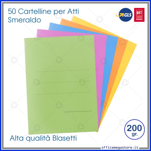Cartelline semplici per - 50,