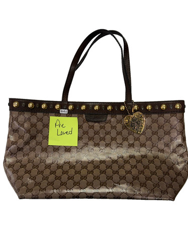 Borsa gucci tela cristallo - tela,