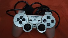 Controller-Joypad-Ps2-Play Station 2-Silver