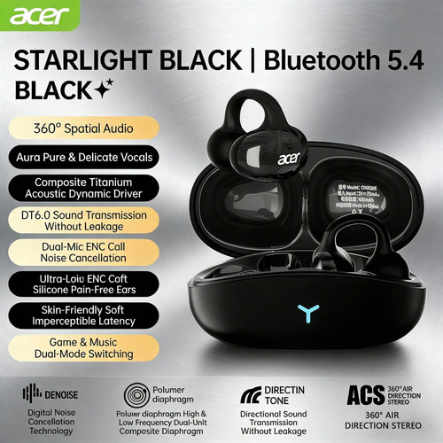 Acer ohr206 cuffie bluetooth - ohr206,