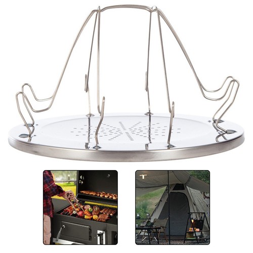 Foldable stainless steel grill - foldable,