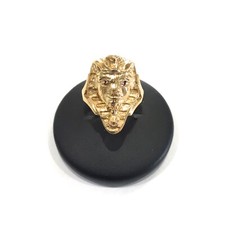 Anello Ring Faraone in argento, doratura, brillanti