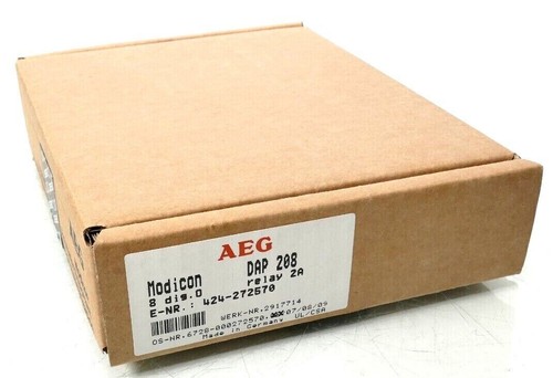 Aeg modicon dap208 scheda - aeg, di